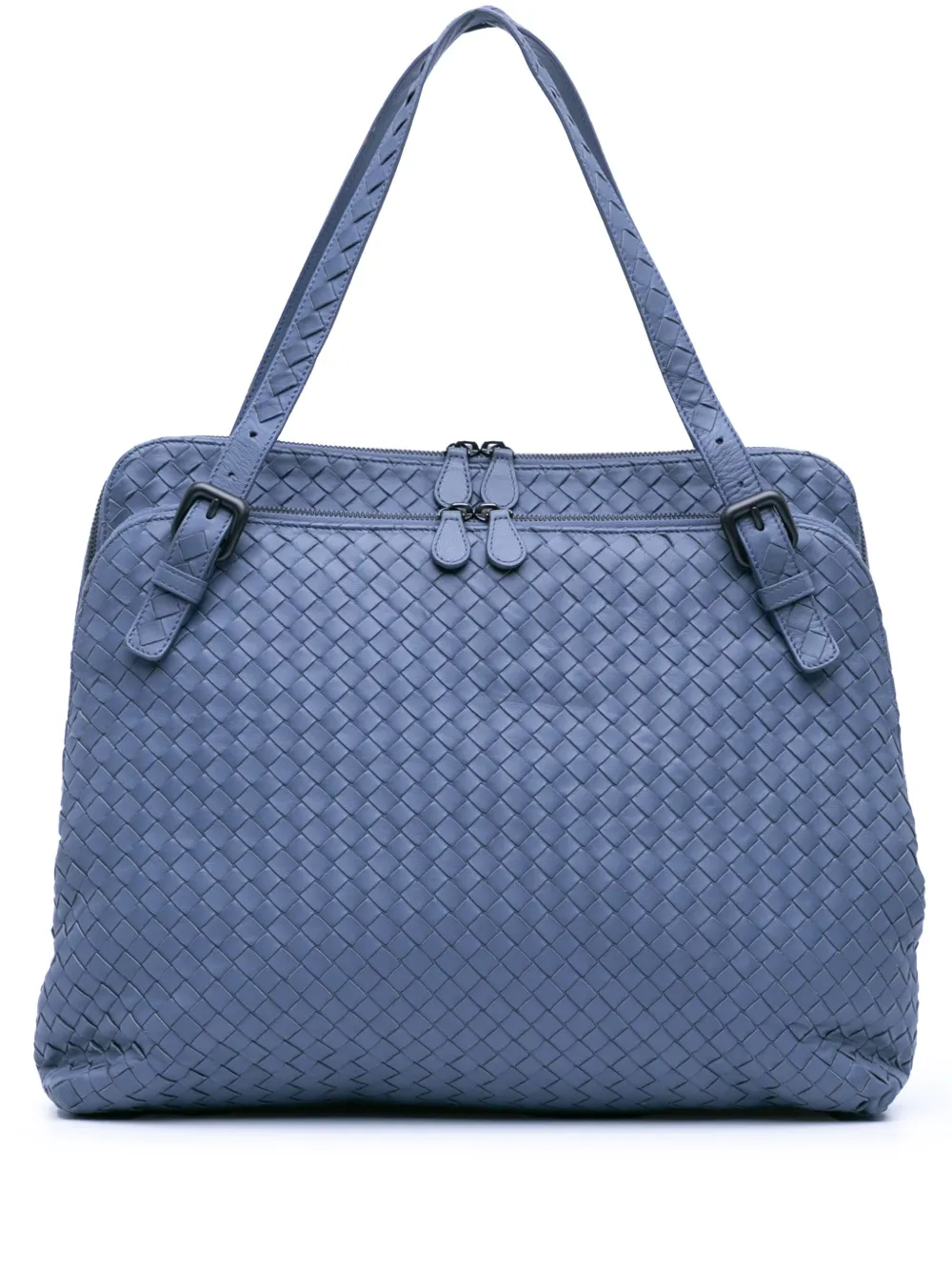 2021-2024 Leather Intrecciato shoulder bag