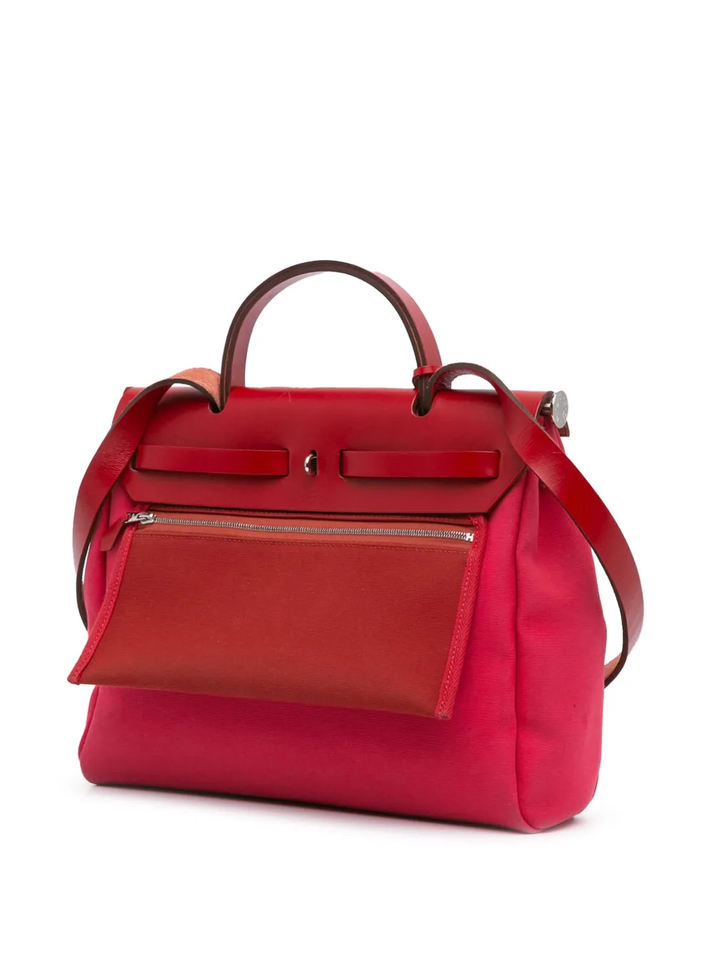 Hermès Pre-Owned 2019 Toile Herbag Zip 31 boekentas - Roze
