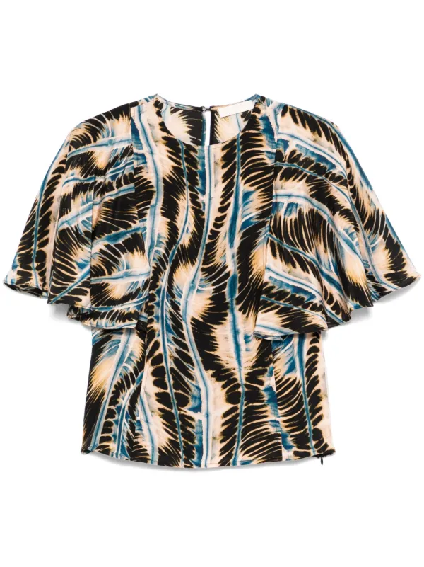 Ulla Johnson Ada Blouse in Brown