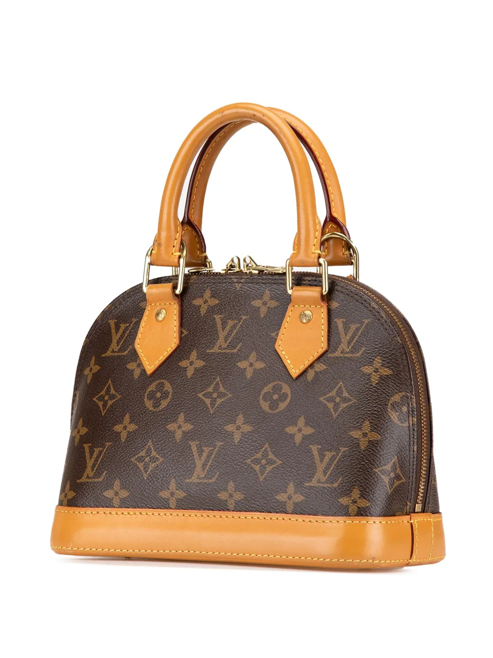 Louis Vuitton Pre-Owned 2018 Alma BB schooltas met monogram - Bruin
