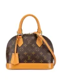 Louis Vuitton Pre-Owned 2018 Monogram Alma BB satchel - Brown