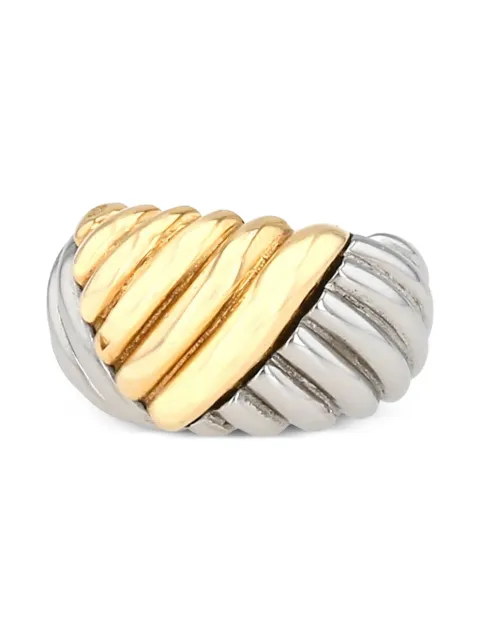 Van Cleef & Arpels 1980s pre-owned 18kt Gelbgoldring