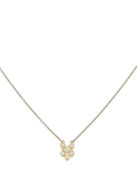 Christian Dior Pre-Owned Collana in oro giallo 14kt con diamante
