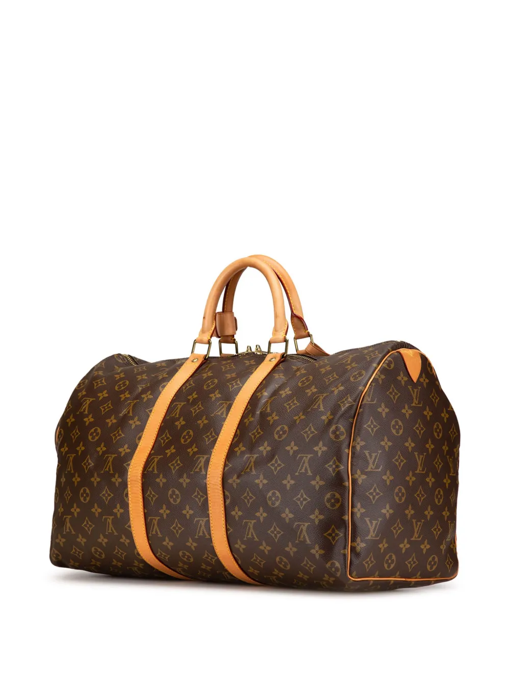 Louis Vuitton Pre-Owned 1991 Monogram Keepall 50 reistas - Bruin
