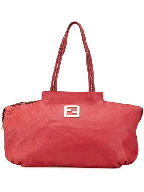 Sac à main Chains en cuir médium (2000-2010) - Fendi Pre-Owned - Modalova