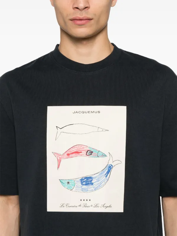 Jacquemus Le Marino T-shirt | Blue | FARFETCH JO