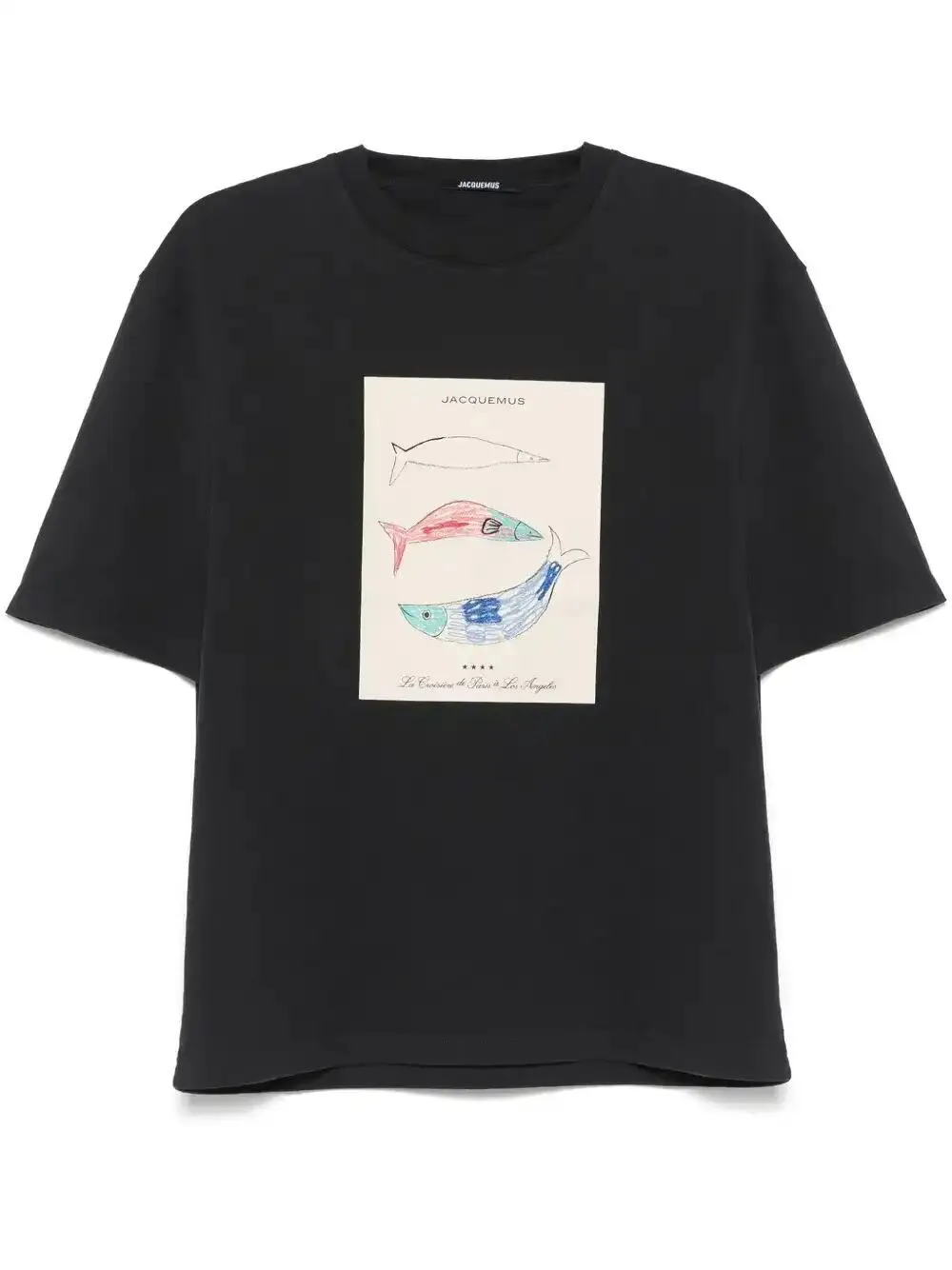 Shop Jacquemus Le Marino T-shirt In Blue