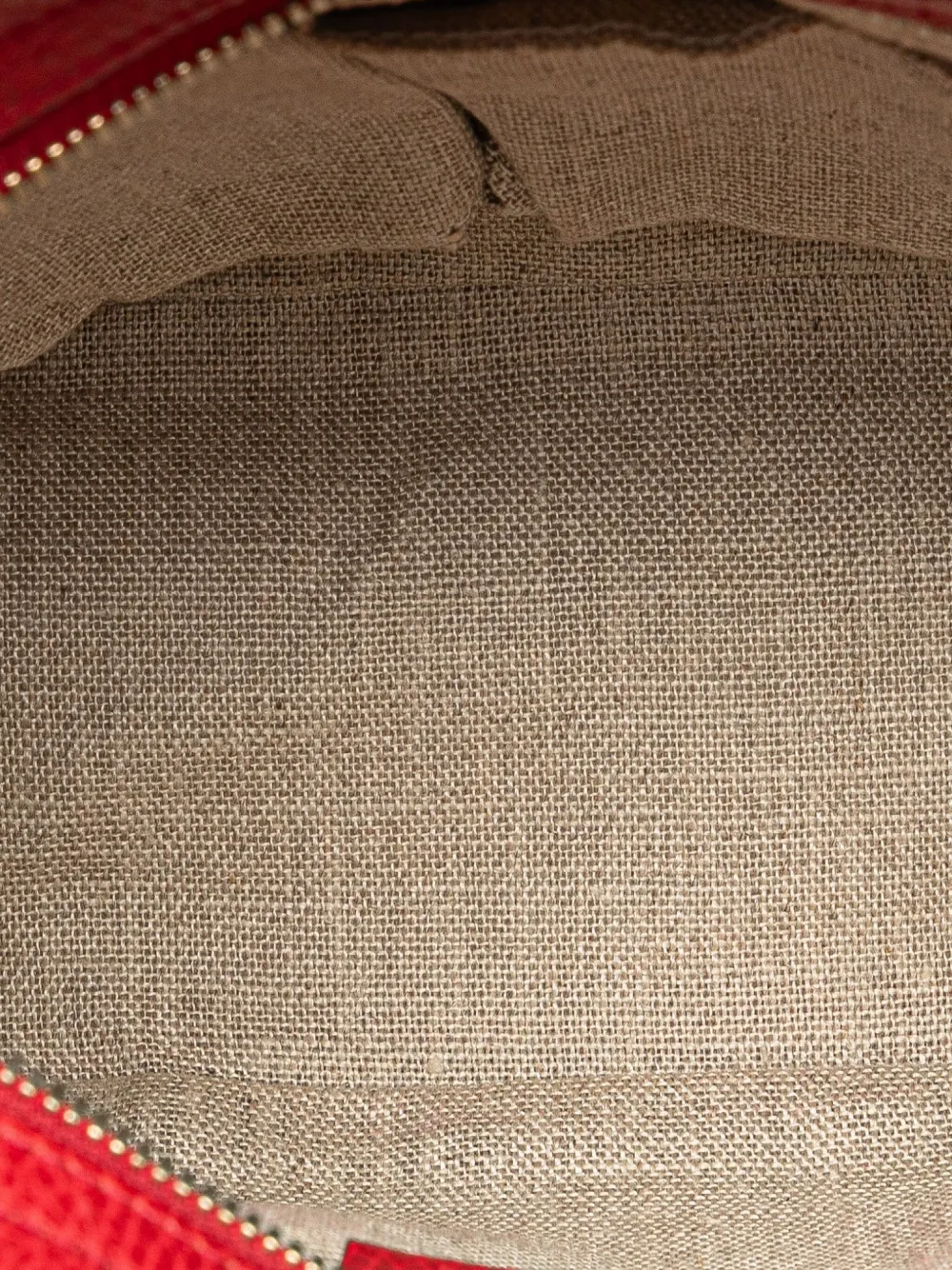 Pre-owned Gucci 2000-2015 Small Gg Canvas Bree Satchel In 褐色