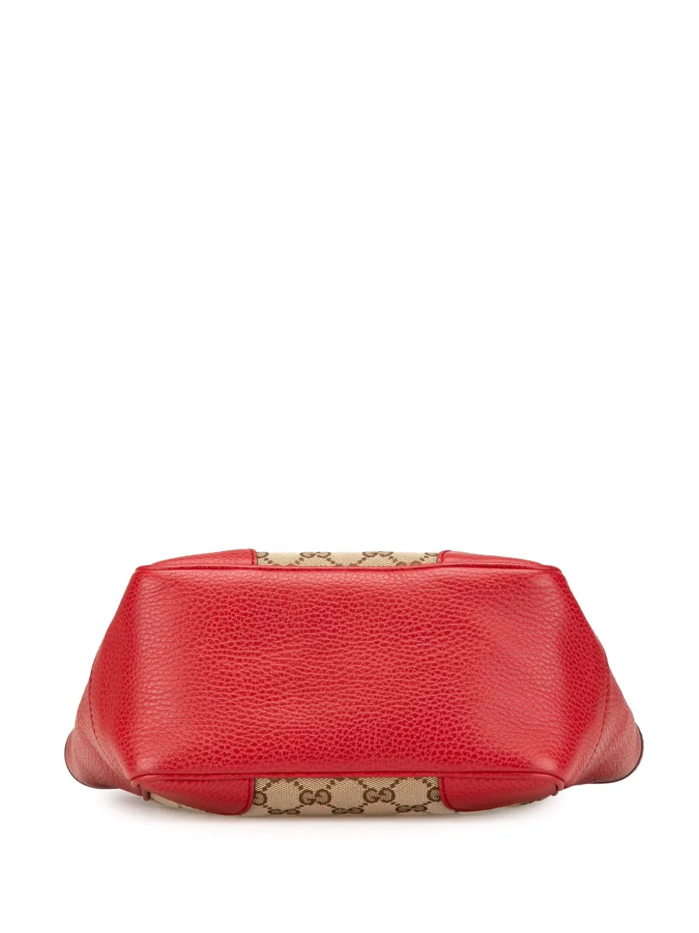 Pre-owned Gucci 2000-2015 Small Gg Canvas Bree Satchel In 褐色