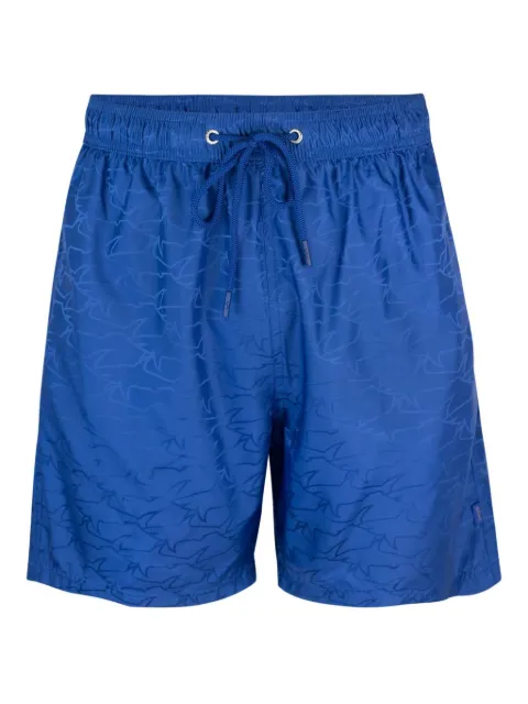 Paul & Shark shorts de playa con logo estampado