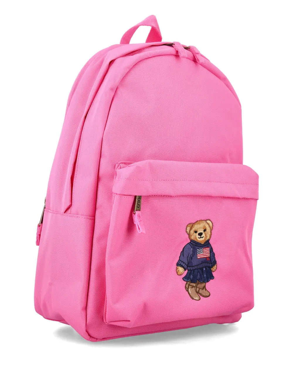 POLO RALPH LAUREN KIDS Polo Bear rugzak Roze