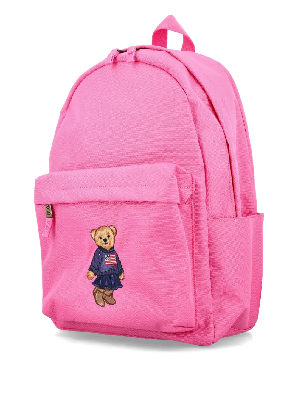 POLO RALPH LAUREN KIDS Polo Bear rugzak Roze