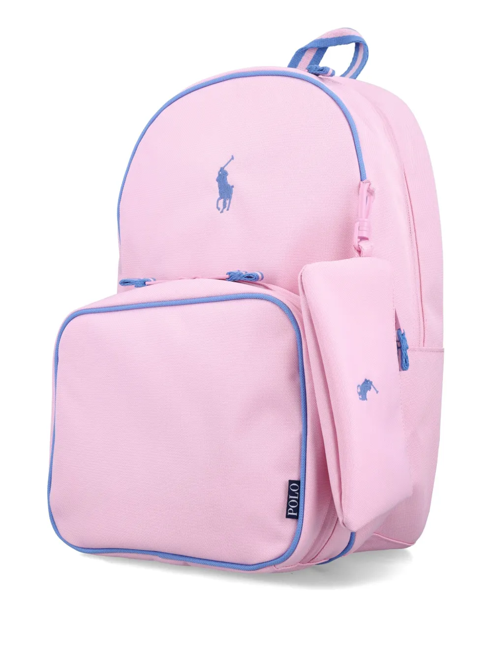 POLO RALPH LAUREN KIDS Rugzak met geborduurd logo Roze