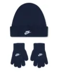 Nike Kids Futura beanie set - Blue