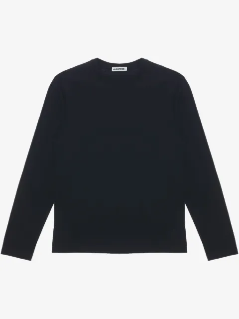 Jil Sander lightweight cotton jumper