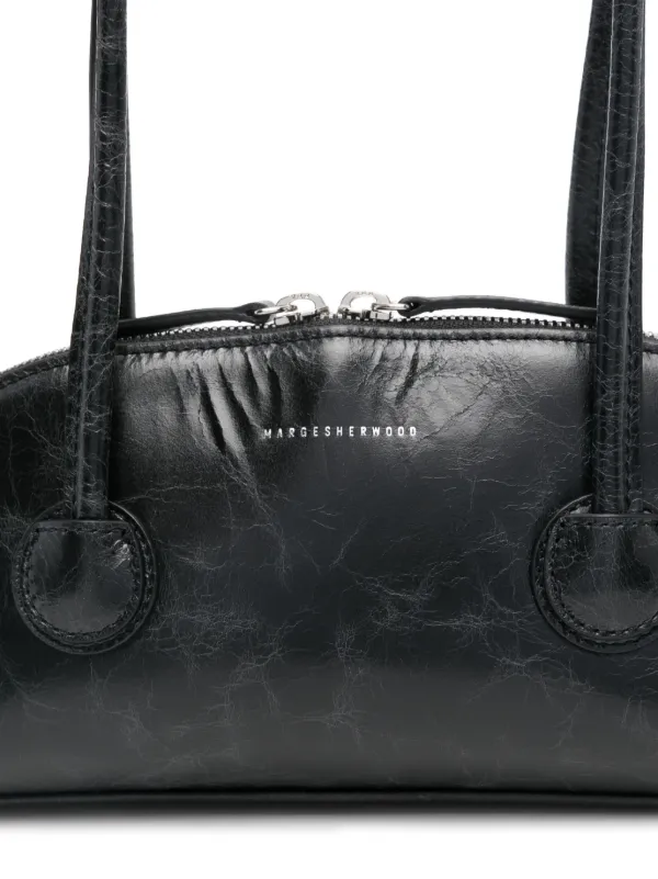 Marge Sherwood レザーショルダーバッグ | ブラック | FARFETCH JP