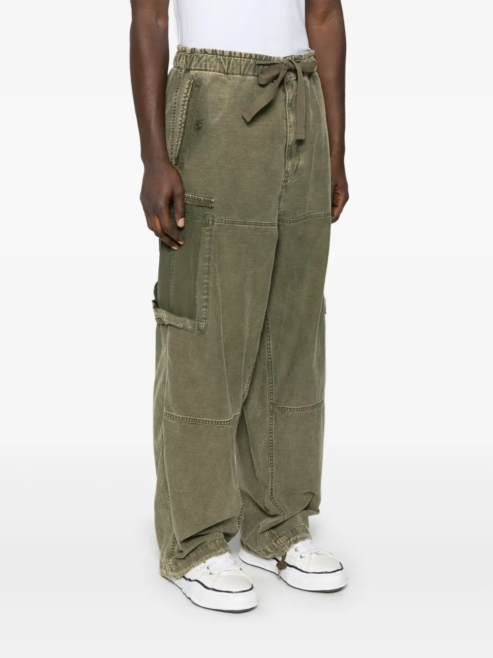Maison MIHARA YASUHIRO Cargo broek Groen