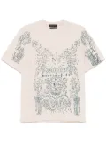 JUNTAE KIM graphic print t-shirt - Neutrals