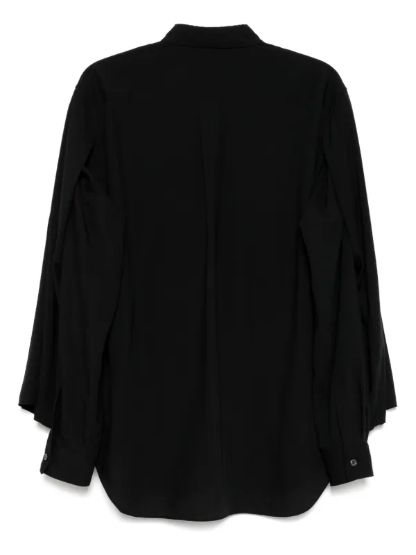 Black Comme Des Garçons ロングスリーブ シャツ | ブラック | FARFETCH JP