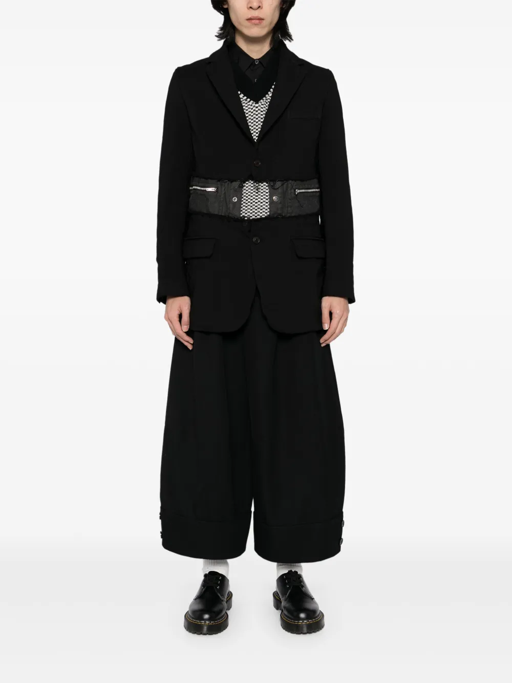 Black Comme Des Garçons blazer con botones | Blazers | Image 2