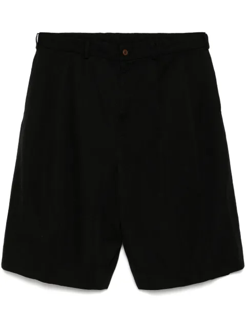 Black Comme Des Garçons tailored shorts