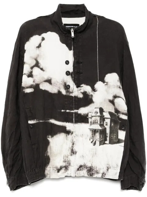 Undercover chamarra estampada