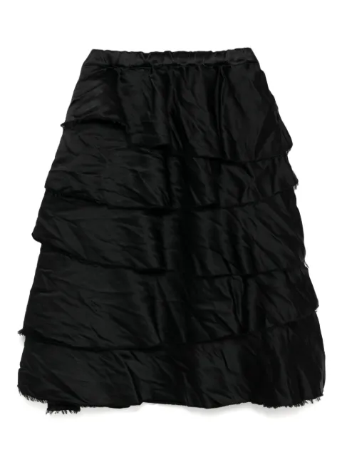 Black Comme Des Garçons レイヤード スカート