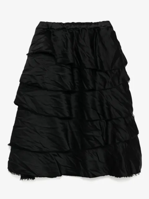 Black Comme Des Garçons Rock im Layering-Look