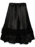 Comme Des Garçons A-line skirt - Black
