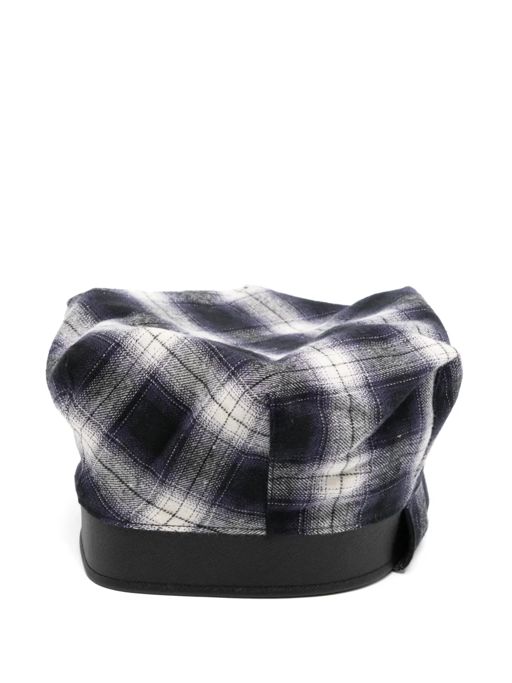 scarf tie-neck beret