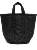 Comme Des Garçons panelled tote bag - Black