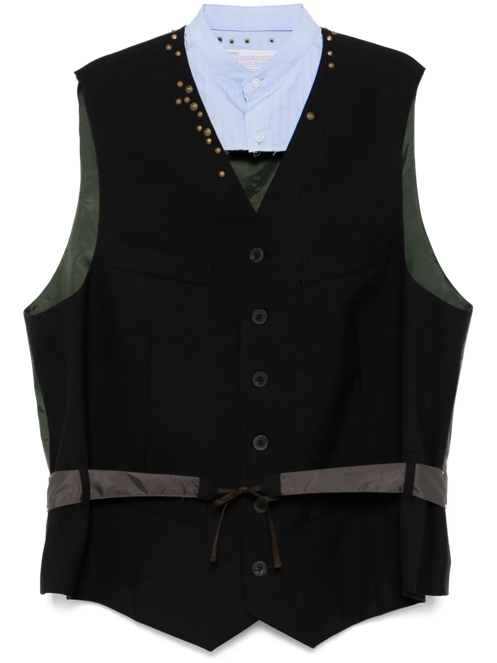 panelled waistcoat