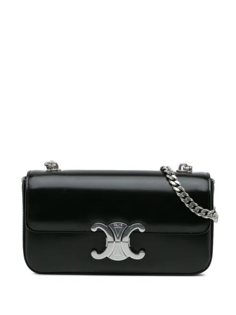 Céline Pre-Owned sac porté épaule Claude Chain en cuir de veau (2023)