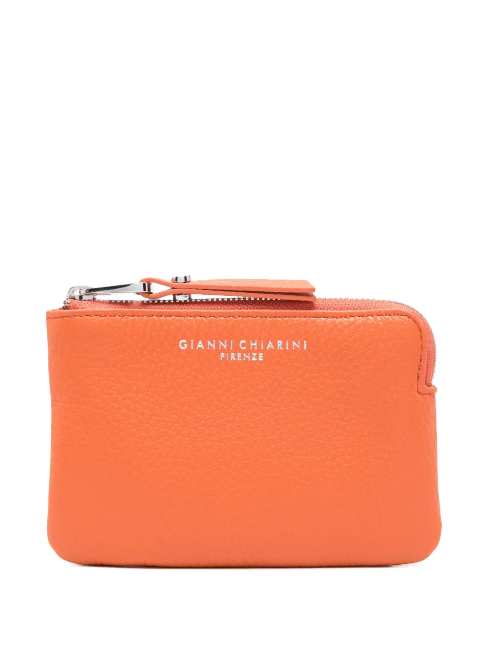 GIANNI CHIARINI grain-textured wallet | Orange | Image 1