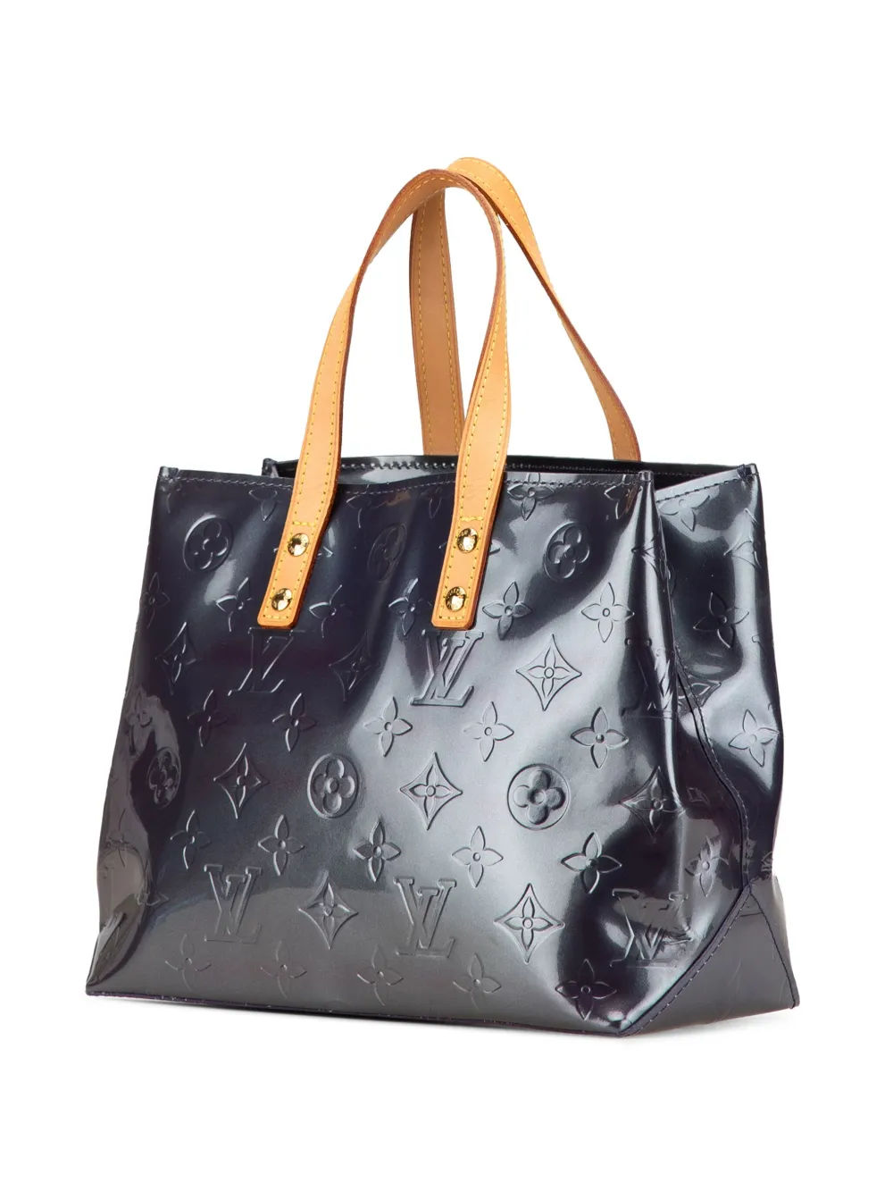 Louis Vuitton Pre-Owned 2004 Monogram Reade PM lakleren handtas - Paars