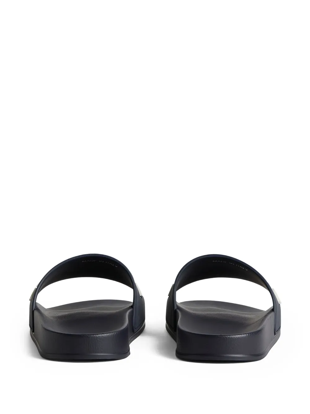 DSQUARED2 logo-embossed slides Blue