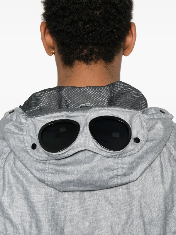 C.P. Company Lino Wax ジャケット | グレー | FARFETCH JP