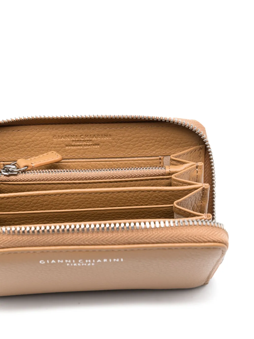 GIANNI CHIARINI Leren portemonnee Bruin