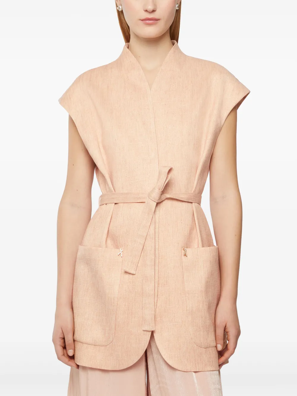 GENNY BELTED VEST