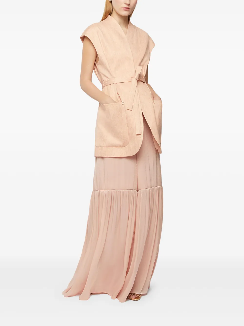 GENNY BELTED VEST