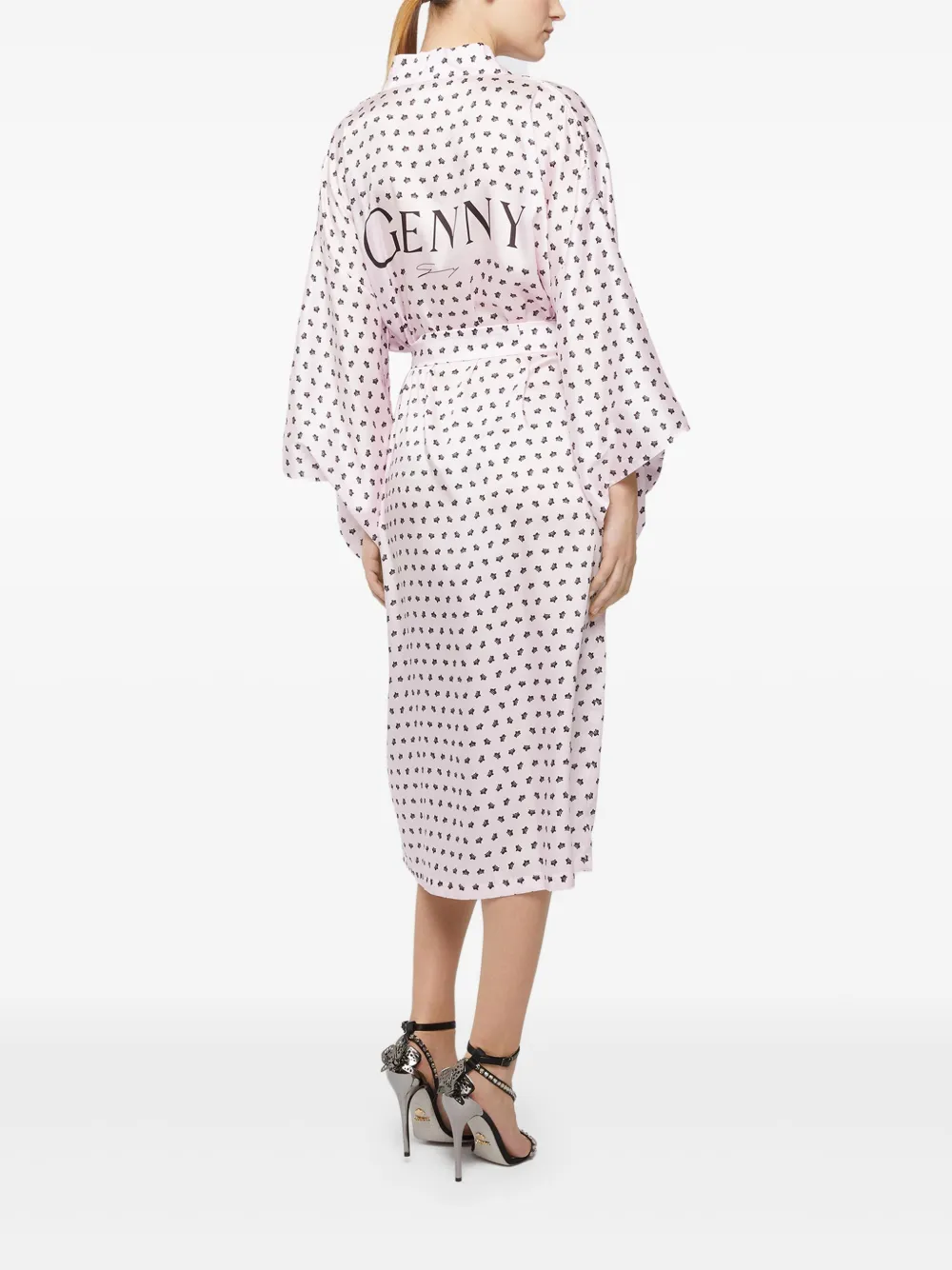 GENNY FLORAL-PRINT NIGHT ROBE