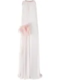 Genny embroidered maxi dress - Pink