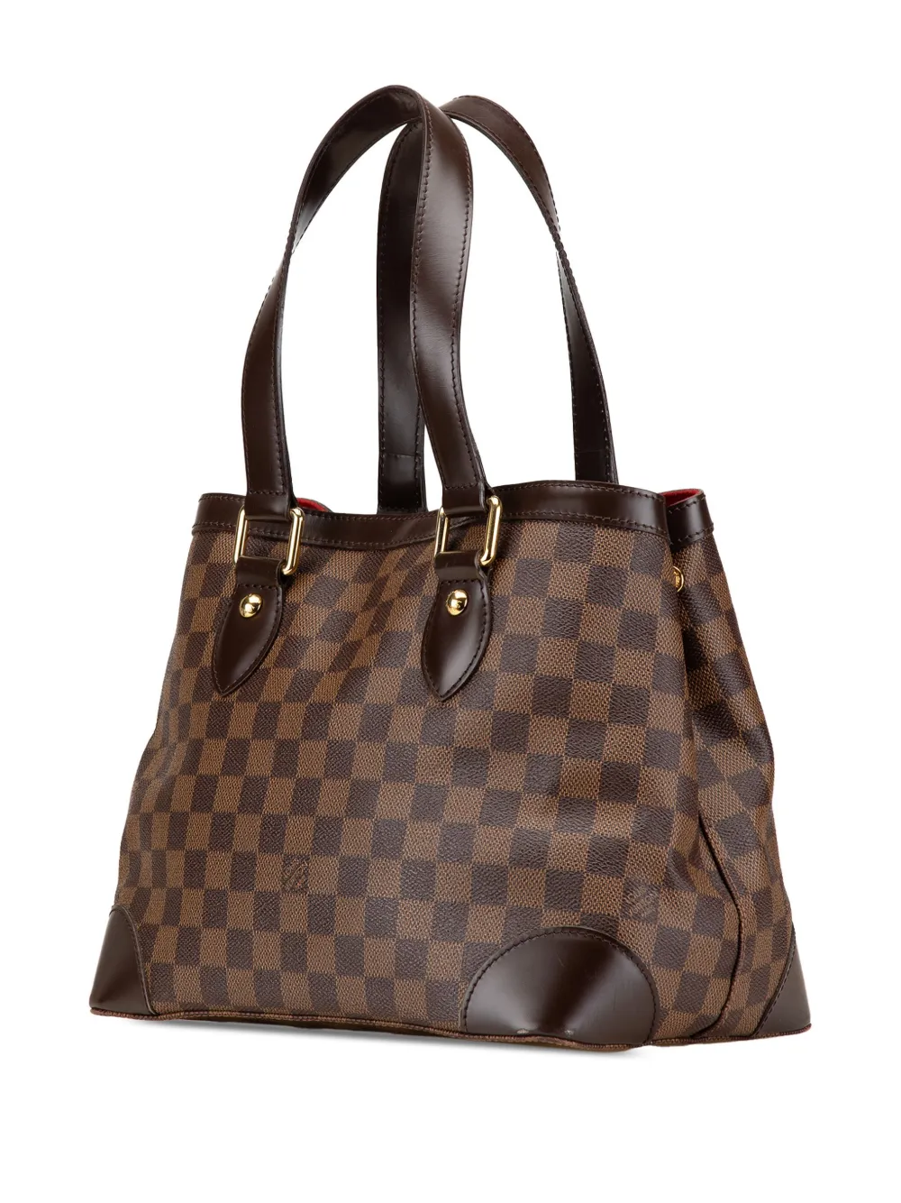 Louis Vuitton Pre-Owned 2009 Damier Ebène Hampstead PM shopper - Bruin