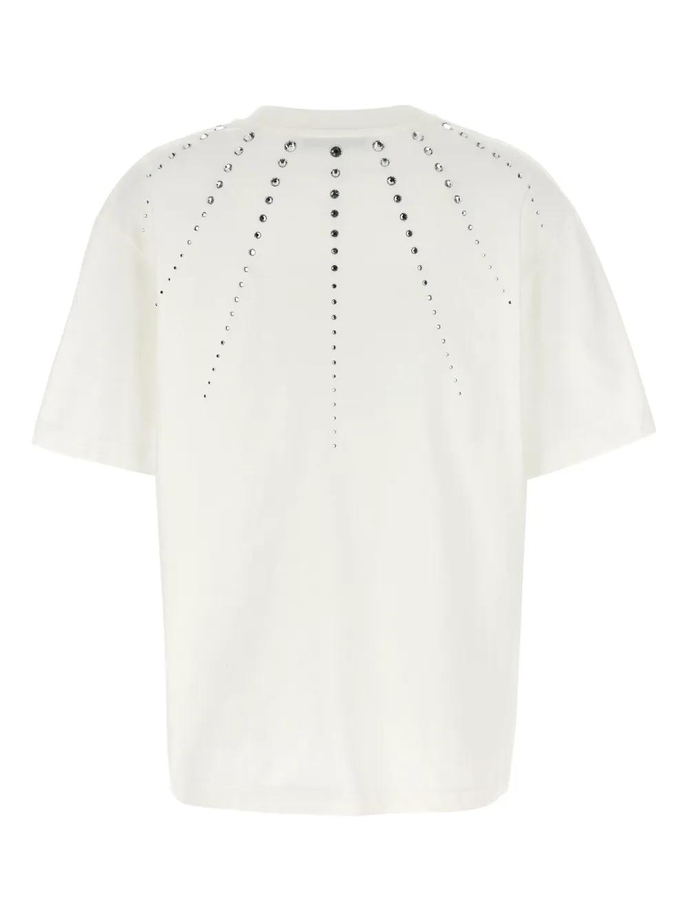 MACH & MACH Crystal Ray T-shirt - Wit