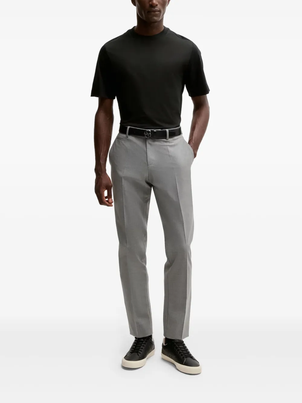 HUGO BOSS LOGO-TAG T-SHIRT