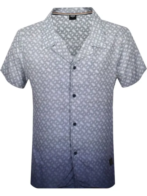 BOSS logo-print shirt 