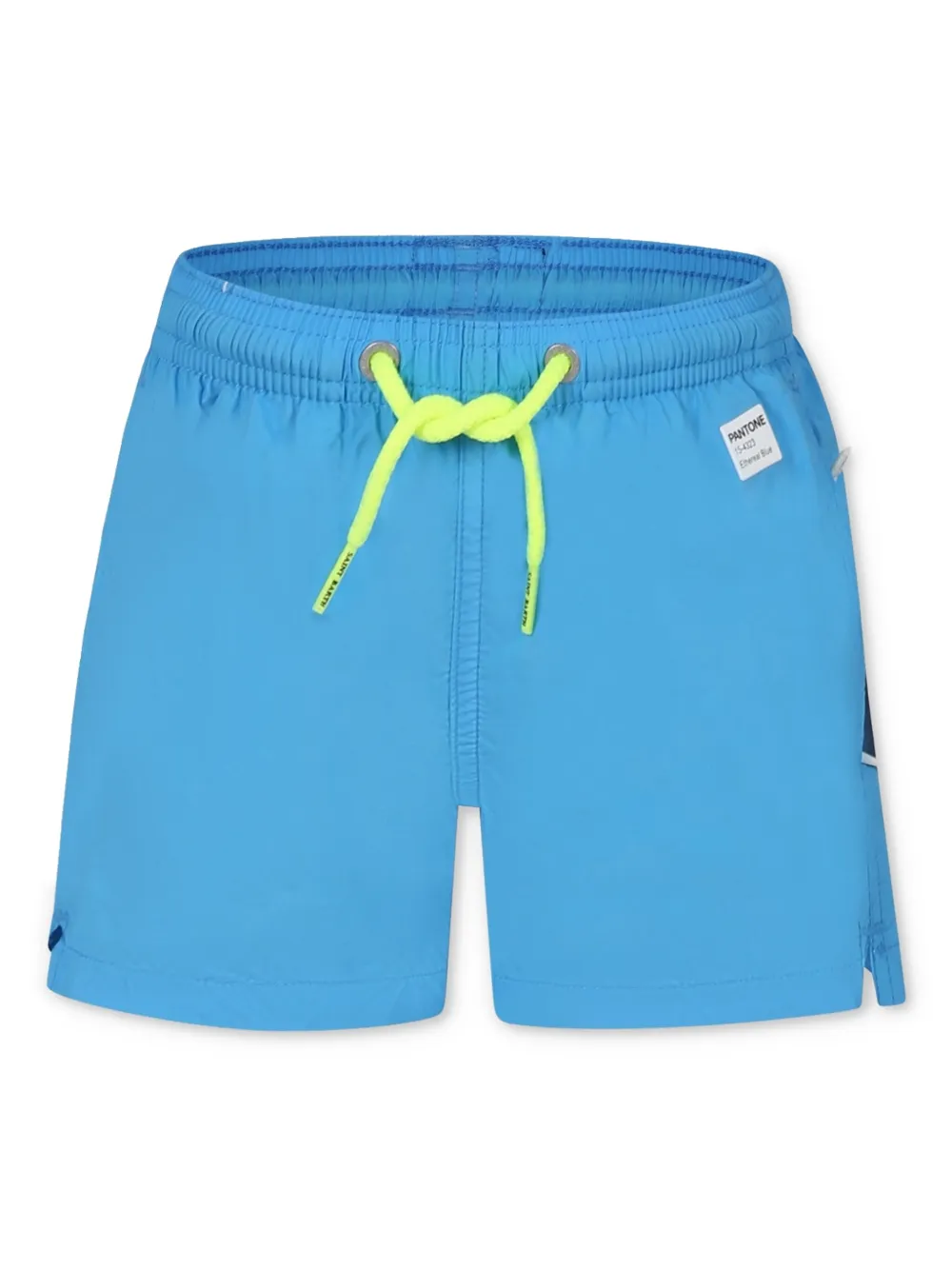 MC2 Saint Barth Kids ドローストリング スイムショーツ - ブルー MC2 Saint Barth Kids ドローストリング スイムショーツ - ブルー