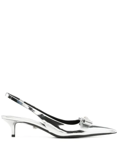 Versace sling-back pumps