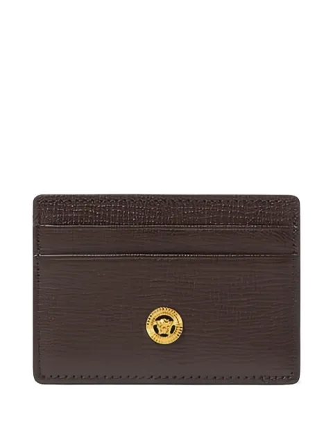 Versace tarjetero de piel