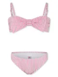 MC2 Saint Barth Kids striped bikini - Pink